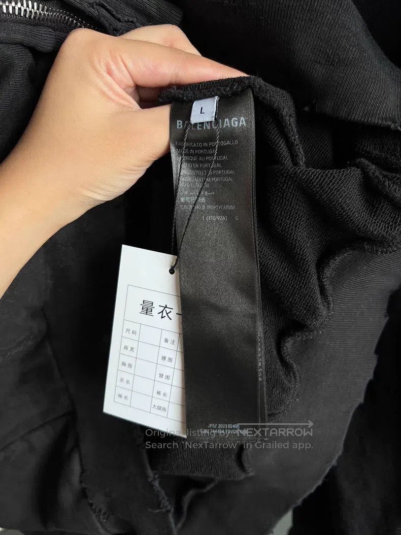 Balenciaga Balenciaga Buddhist Scripture Mud Dye Zipper Jacket Size US L / EU 52-54 / 3 - 5 Thumbnail