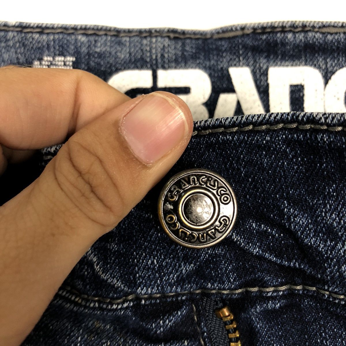 Hysteric Glamour 🔥Bush Pocket Cargo Denim Jeans Grancisco Japan Size US 36 / EU 52 - 11 Thumbnail