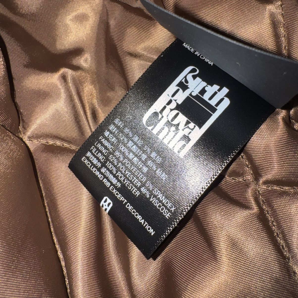 Birth of Royal Child Birth Of Royal Child Patchwork Suede Bomber Jacket Size US M / EU 48-50 / 2 - 13 Thumbnail