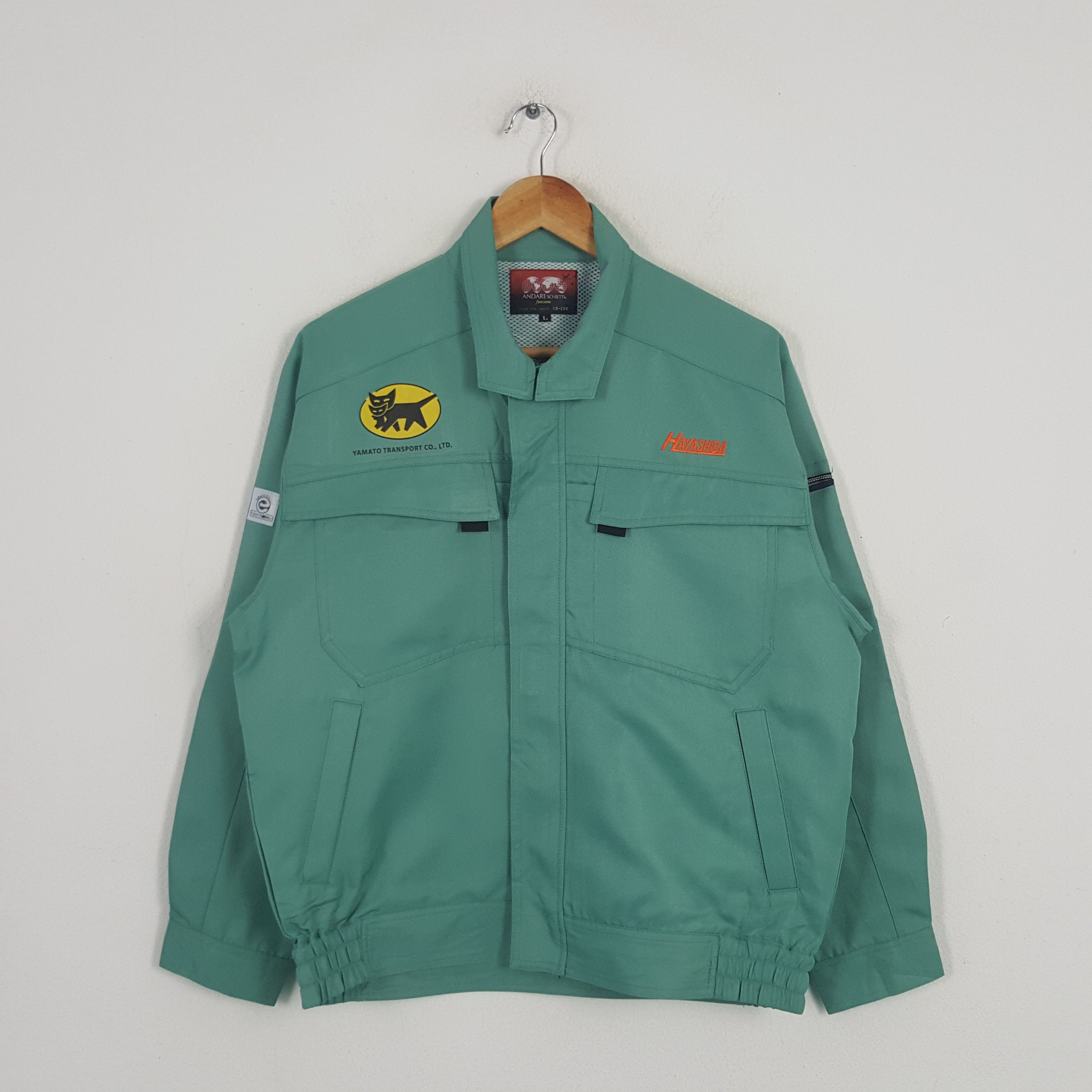 Japanese Brand × Vintage Vintage Yamato Transport Japanese Brand Custom Jacket Size US L / EU 52-54 / 3 - 3 Thumbnail