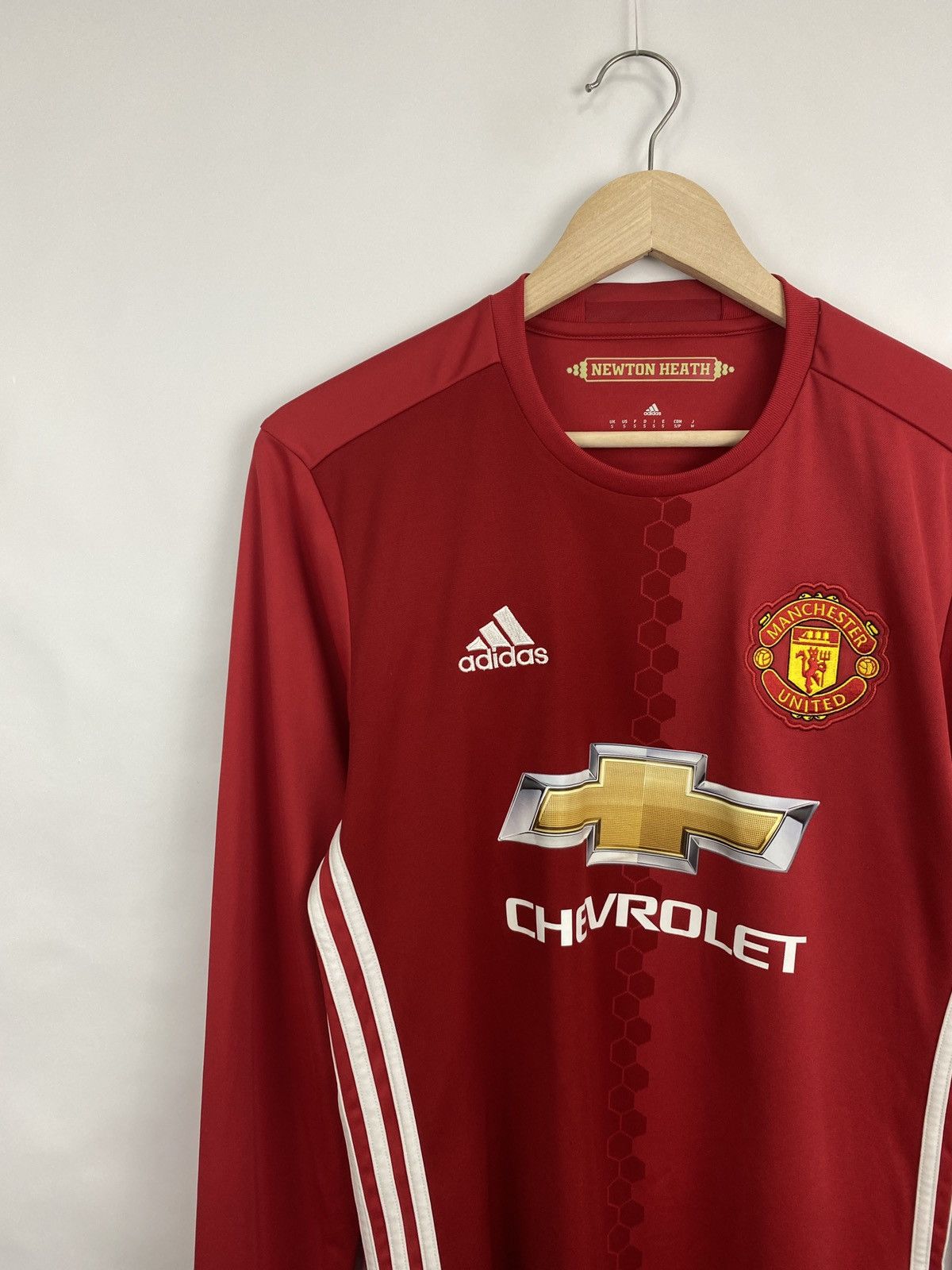Adidas Vintage Adidas Manchester United Long Sleeve Soccer Y2K Rare Size US S / EU 44-46 / 1 - 2 Thumbnail
