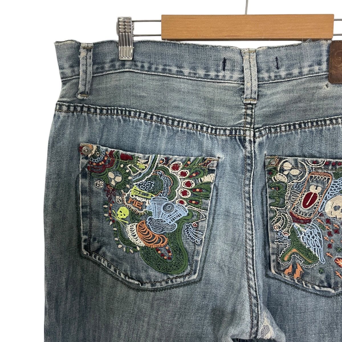 Japanese Brand Vintage Marc Soko Denim Jeans Size US 35 - 8 Thumbnail