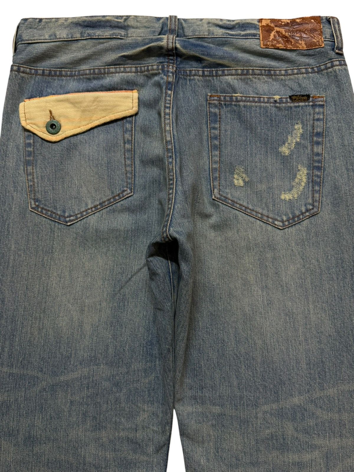 Billabong Vintage 90s Billabong Faded Wash Distressed Relaxed Loose Size US 34 / EU 50 - 4 Thumbnail