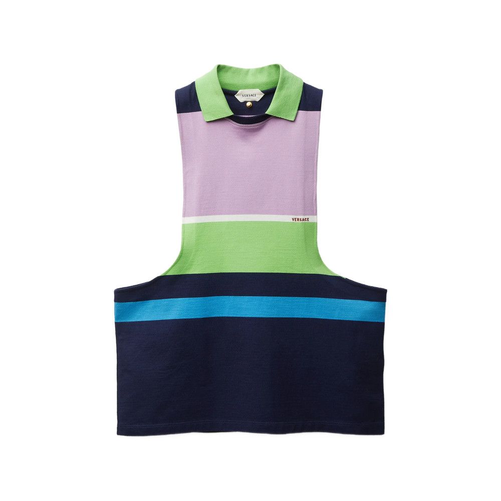 Versace Versace BLUE Tops - Vests & Tank Tops Size S / US 4 / IT 40 - 1 Thumbnail
