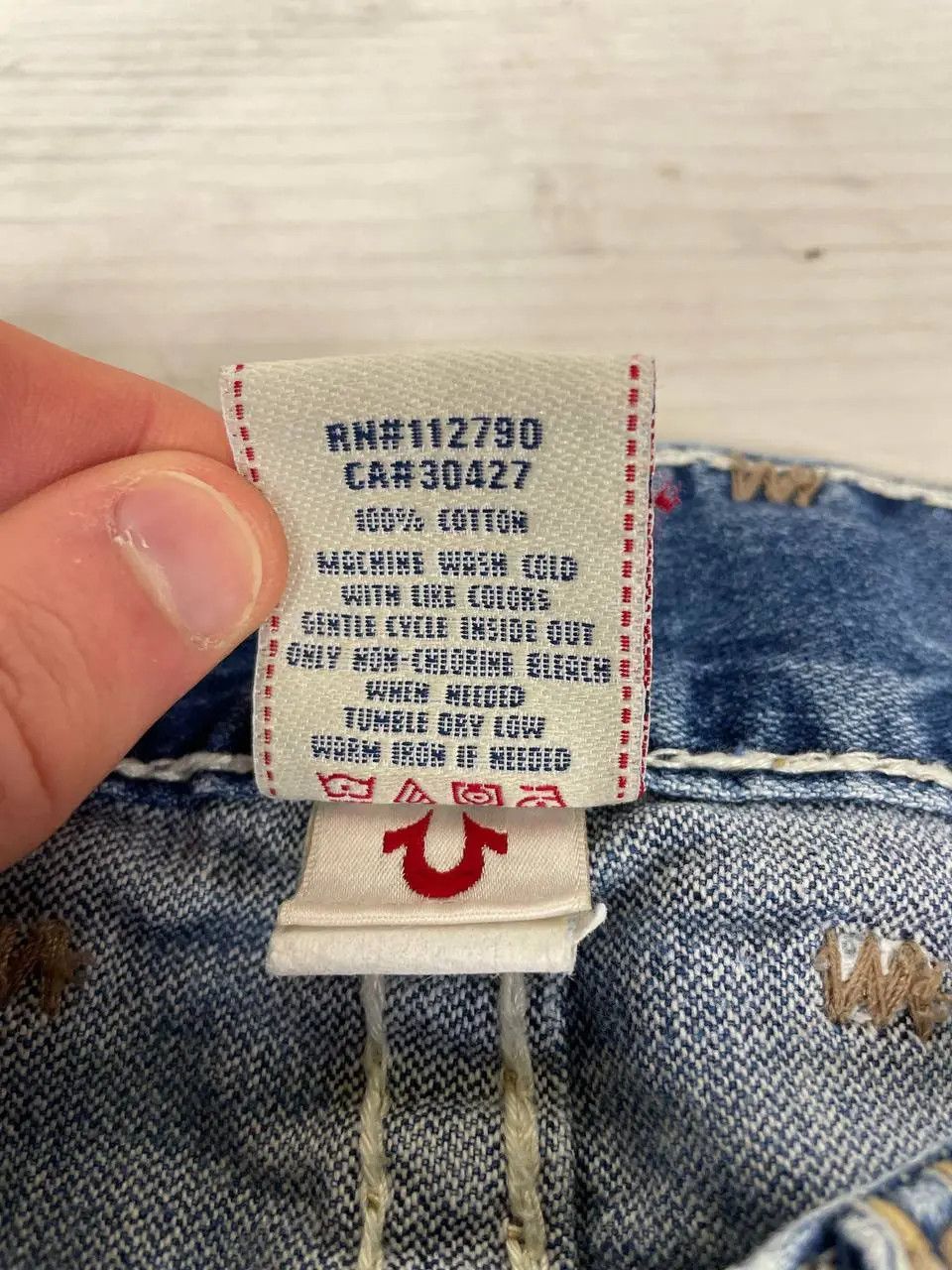 True Religion Vintage True Religion Logan Super T Denim Jeans 90s USA Size US 30 / EU 46 - 13 Thumbnail
