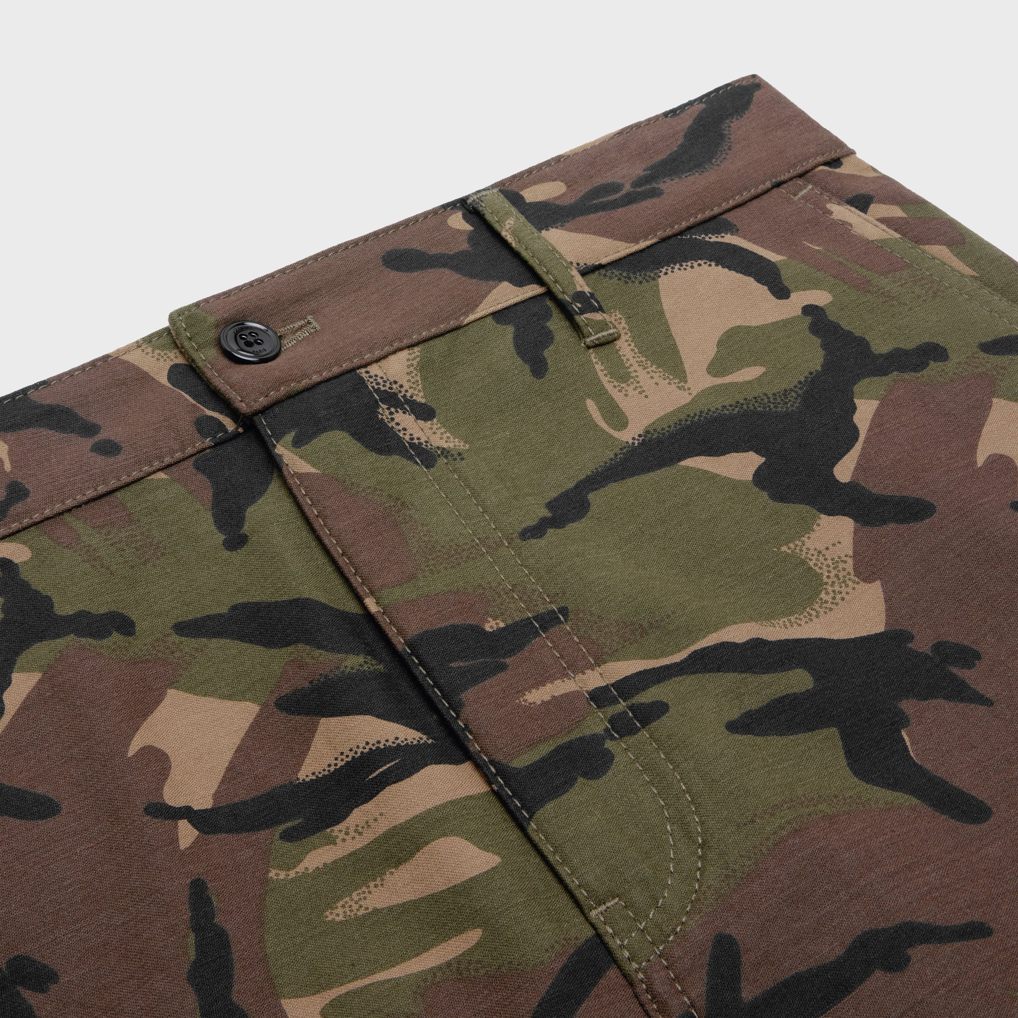 Celine o1bcso1str0225 2Z400073M Cotton Cargo Short in Multicolor Size US 32 / EU 48 - 3 Thumbnail