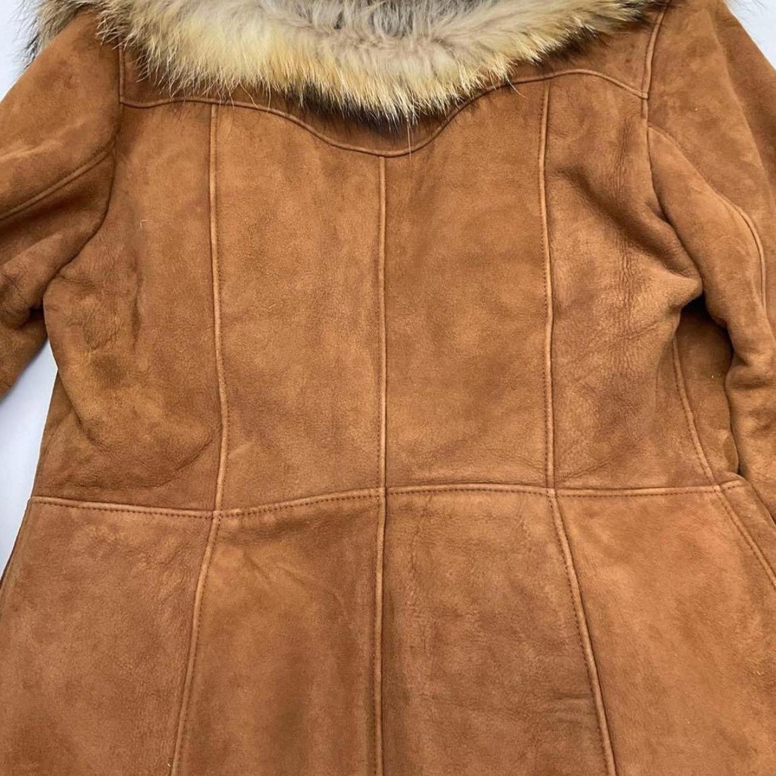 Other Real leather and fur whimsy goth penny lane vintage jacket Size S / US 4 / IT 40 - 5 Thumbnail