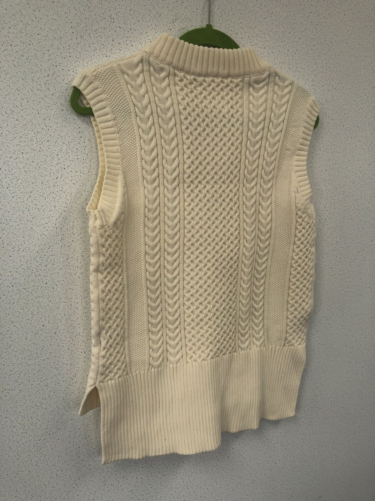 Aran Isles Knitwear Vintage Fila Cable Knit Vest – White Lane Edition Size US M / EU 48-50 / 2 - 6 Thumbnail