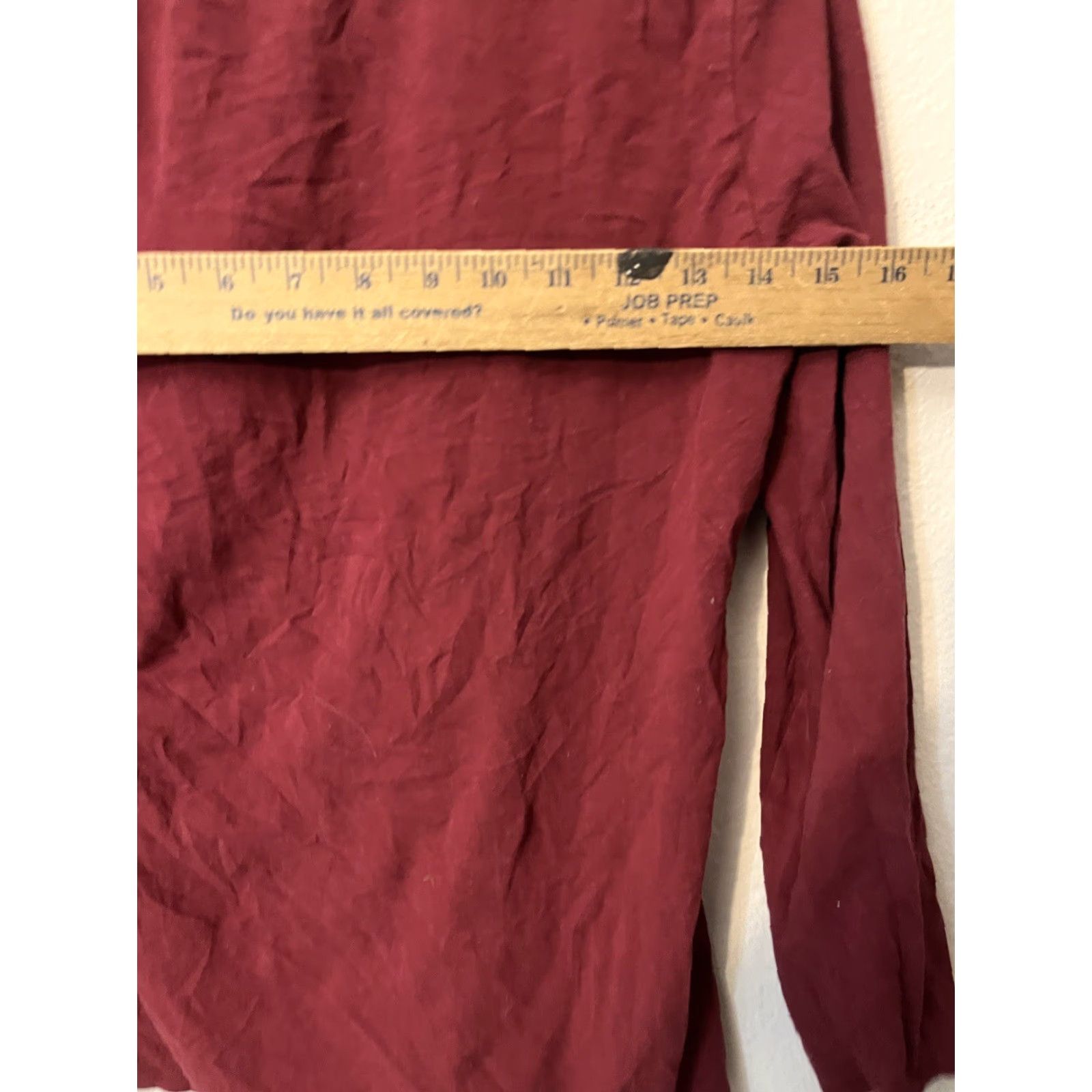 Calvin Klein VINTAGE Calvin Klein Sleepwear Shirt Women M Red Round Neck Long Sleeve Pullover Logo Comfort Classic 90s Mens Womens Size M / US 6-8 / IT 42-44 - 5 Thumbnail