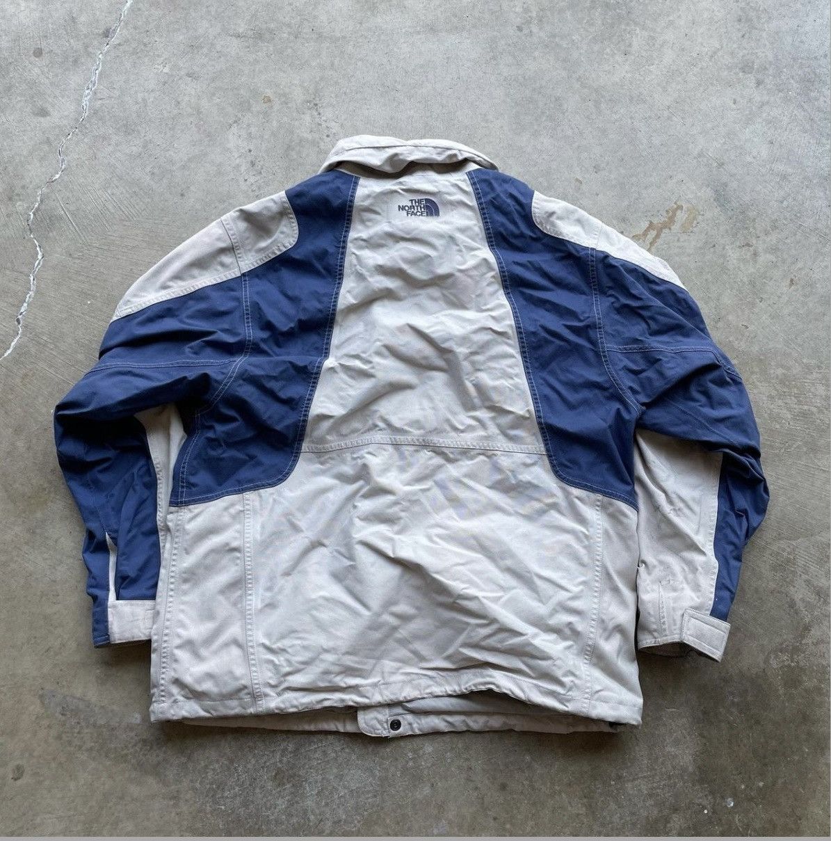 The North Face the north face nylon grey & blue mens jacket/windbreaker Size US M / EU 48-50 / 2 - 6 Thumbnail