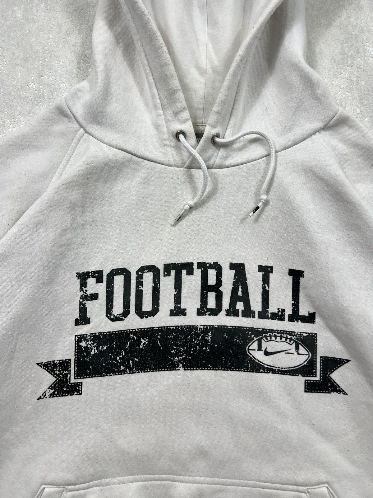 Nike 00’s NIKE AMERICAN FOOTBALL SWOOSH RUGBY LOGO Y2K HOODIE Size US L / EU 52-54 / 3 - 4 Thumbnail