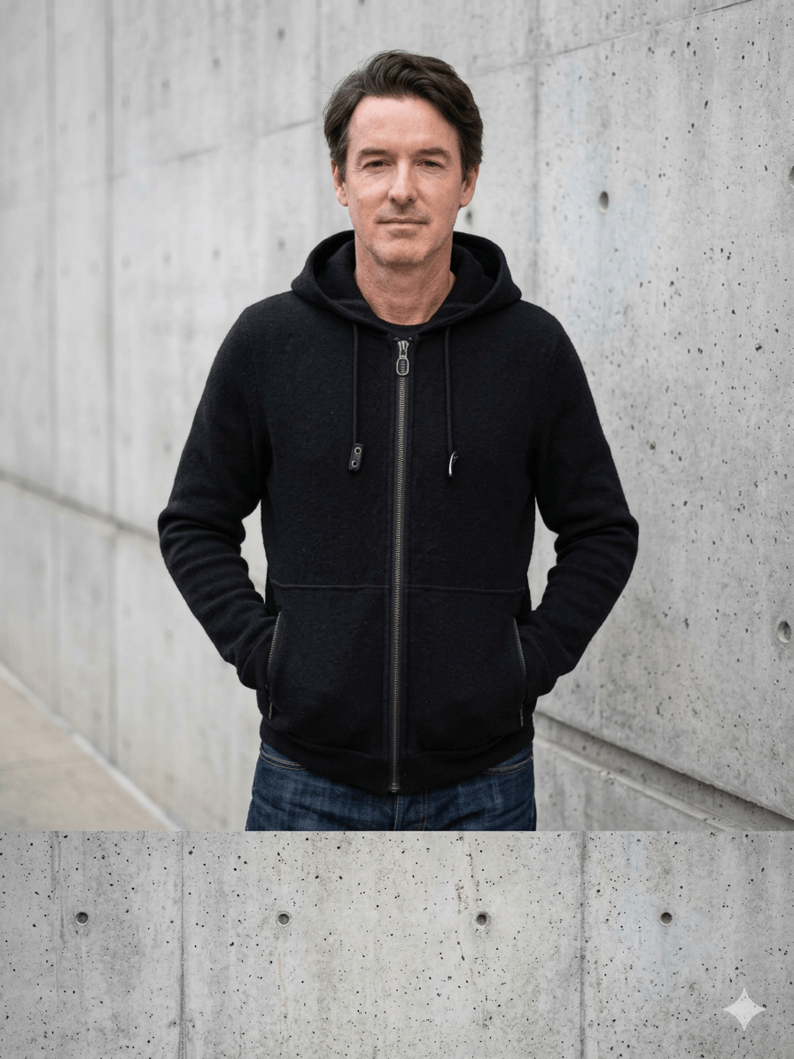 Lanvin Lanvin Ossendrijver Era Black Wool Hooded Jacket Size 50 (L) Size US L / EU 52-54 / 3 - 3 Thumbnail