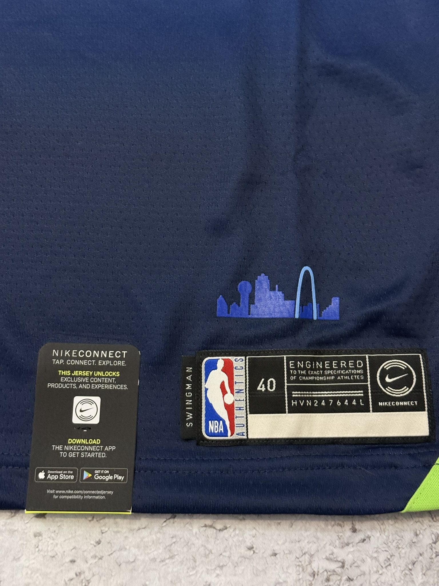 Nike Dallas Mavericks Swingman Jersey Nike Men's S Size US S / EU 44-46 / 1 - 5 Thumbnail