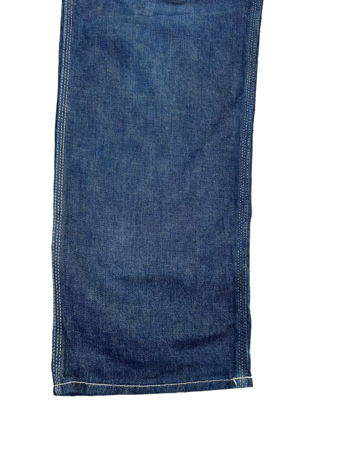 45rpm RARE! Vintage 45rpm Blue Cafe Mud Denim Jeans Size US 30 / EU 46 - 9 Thumbnail