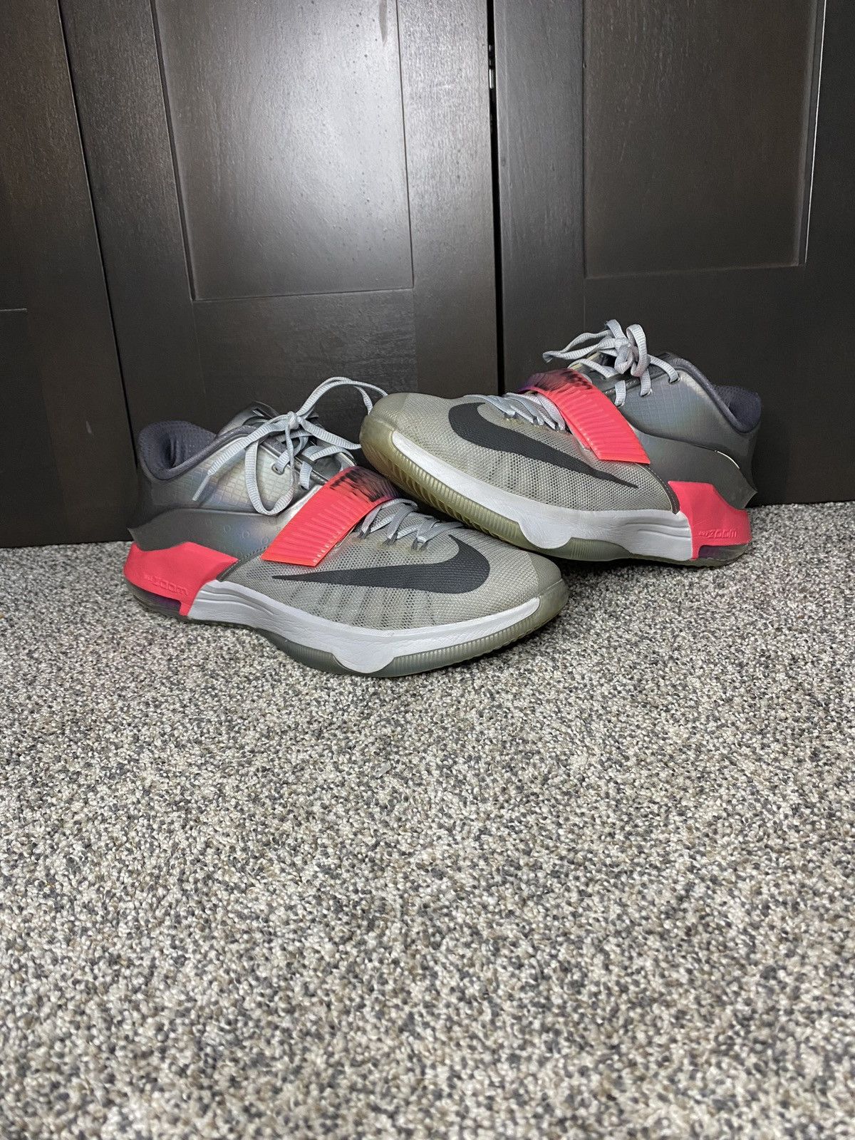 image of Kevin Durant x Nike Kd 7 All Star Size 12 Shoes in Pink, Men's