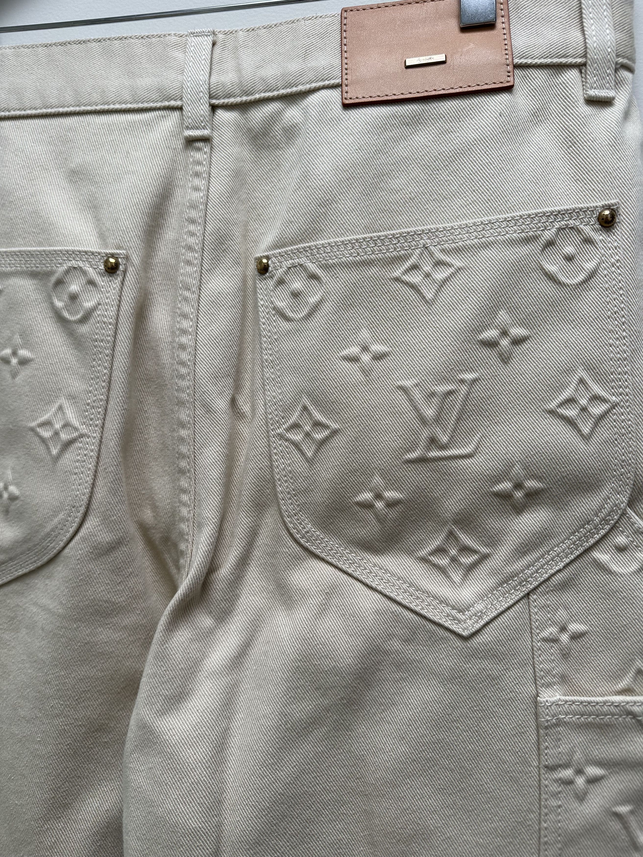 Louis Vuitton LV Double Knee Carpenter Pants Size US 32 / EU 48 - 3 Thumbnail