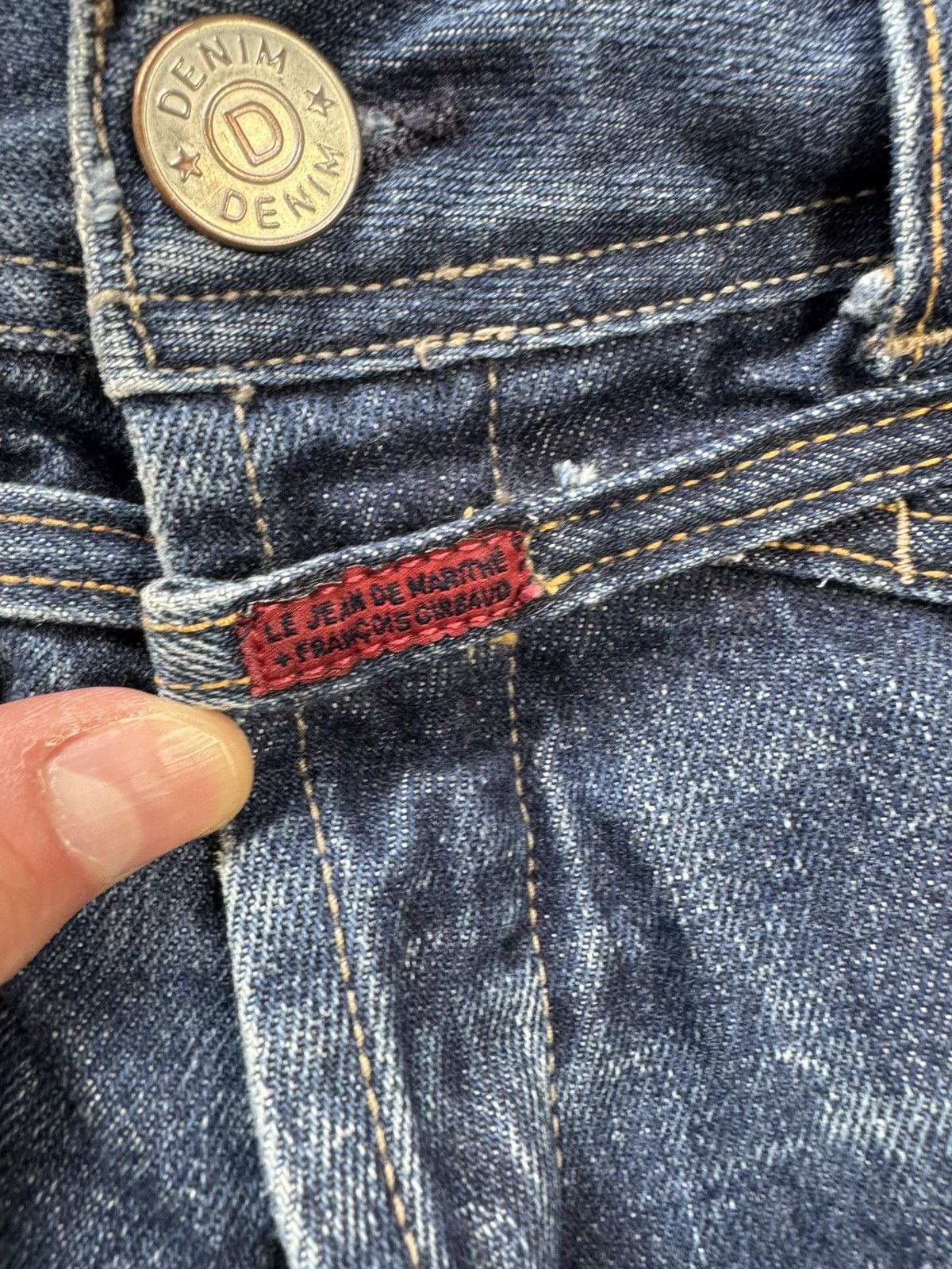 Marithe + Francois Girbaud Vintage Marithe Francois Girbaud Jeans Distressed Pants Size US 32 / EU 48 - 7 Thumbnail