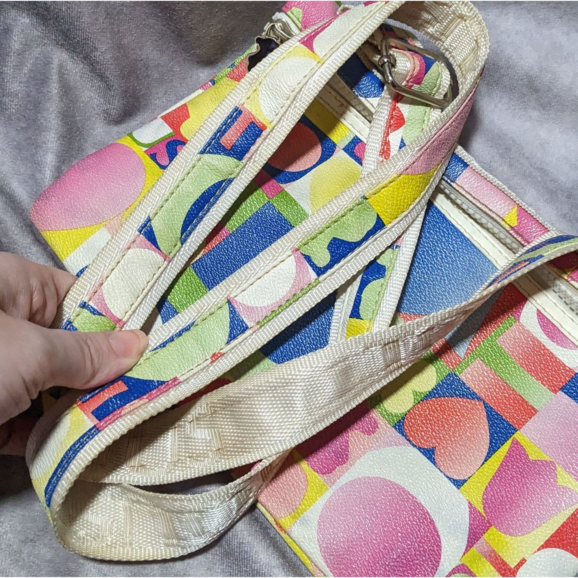 TOUS Tous Fold Over Zip Rainbow Crossbody Bag Size ONE SIZE - 16 Thumbnail