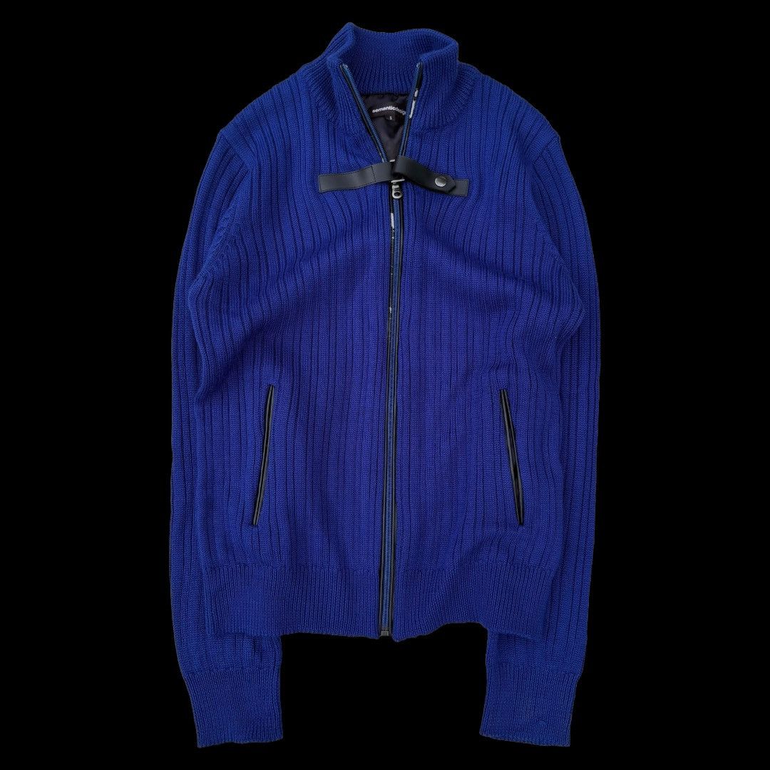 semanticdesign sematicdesign blue y2k knit Size US S / EU 44-46 / 1 - 1 Thumbnail