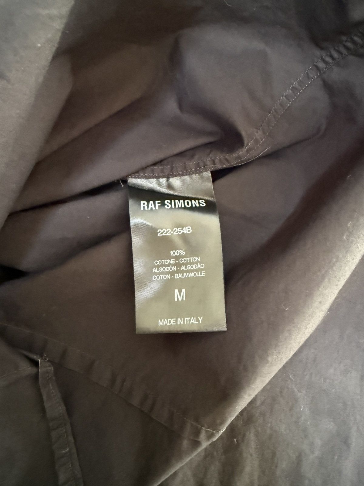 Raf Simons Raf Simons Black Military-Inspired Shirt Size US M / EU 48-50 / 2 - 6 Thumbnail