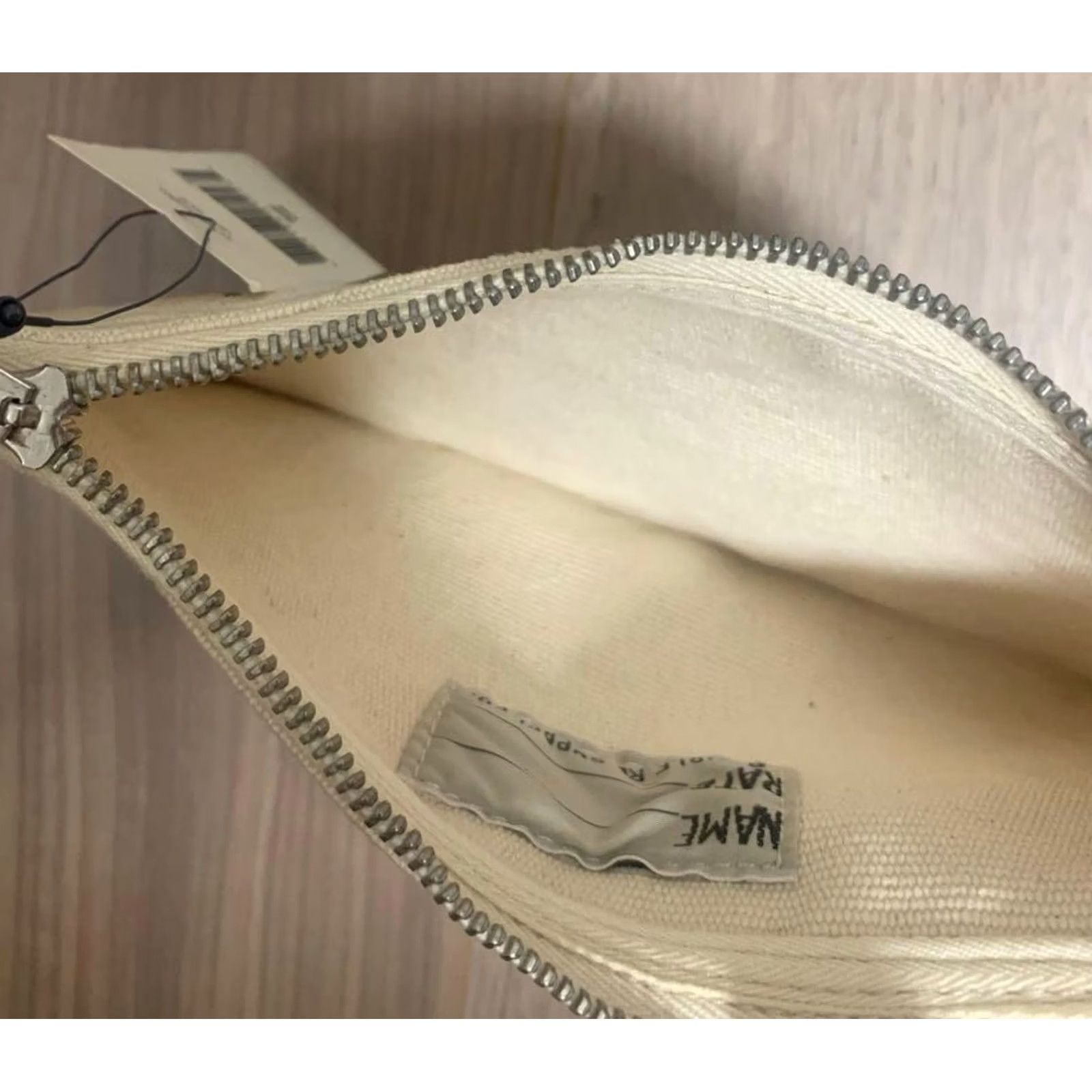 Ralph Lauren RRL Ralph Lauren Pouch Zip Canvas Unisex New with Tag 12×22cm Ivory Bag - 12×22cm Casual Size ONE SIZE - 6 Thumbnail