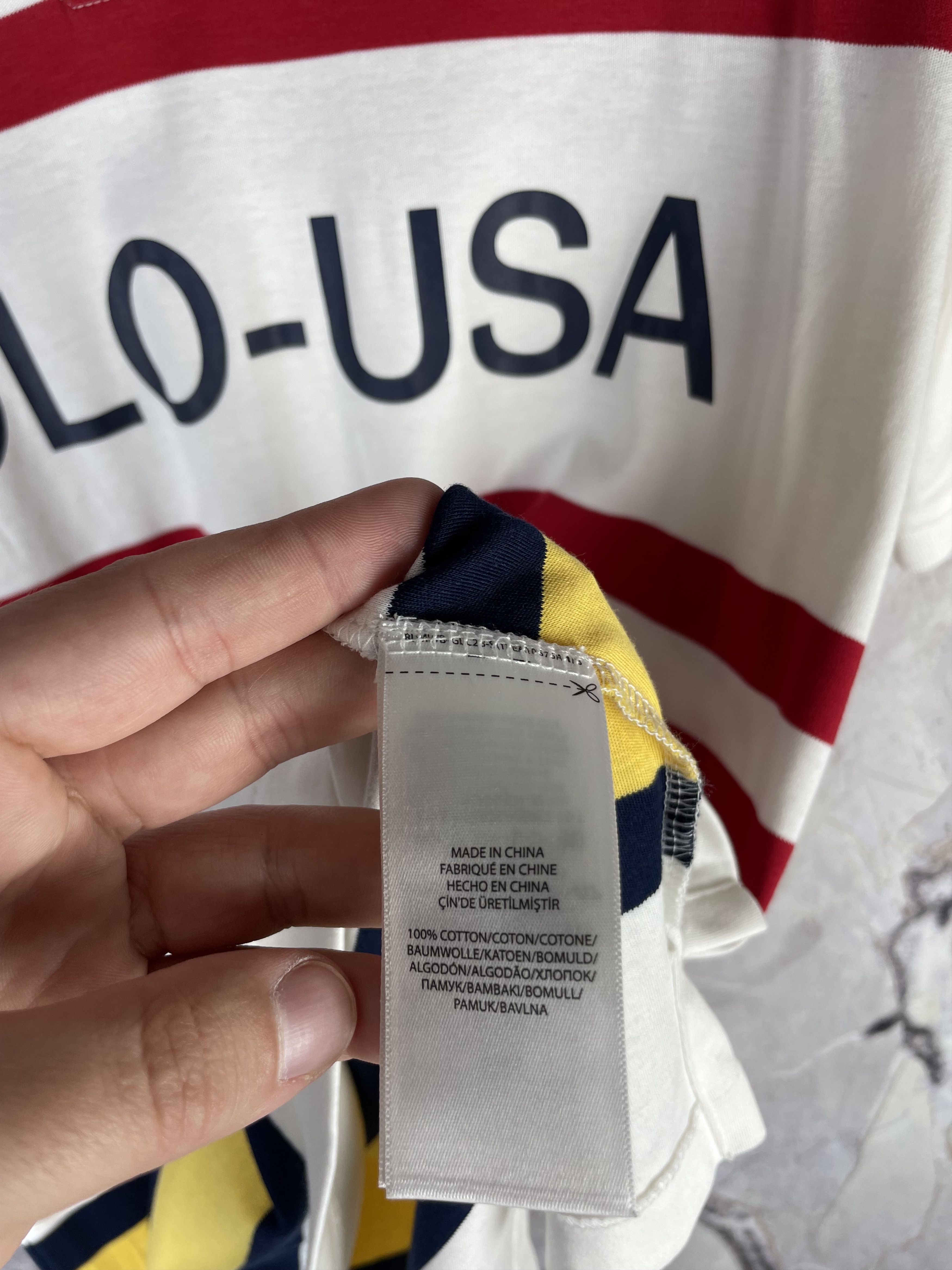 Polo Ralph Lauren Polo Ralph Lauren USA vintage polo shirt Size US L / EU 52-54 / 3 - 7 Thumbnail