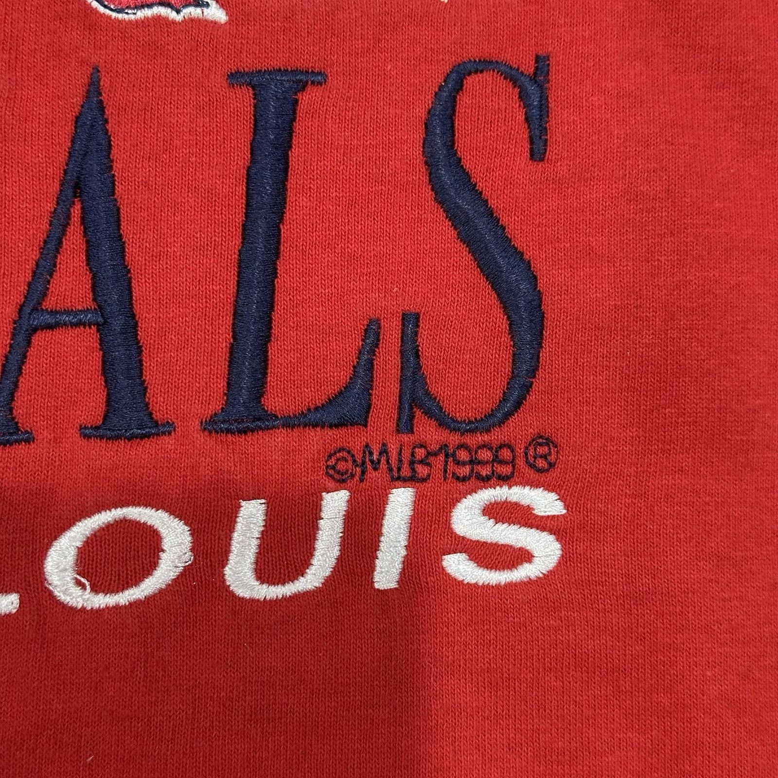 Hanes VTG St. Louis Cardinals MLB 1999 Short Sleeve Shirt Mens XL Size US XL / EU 56 / 4 - 3 Thumbnail