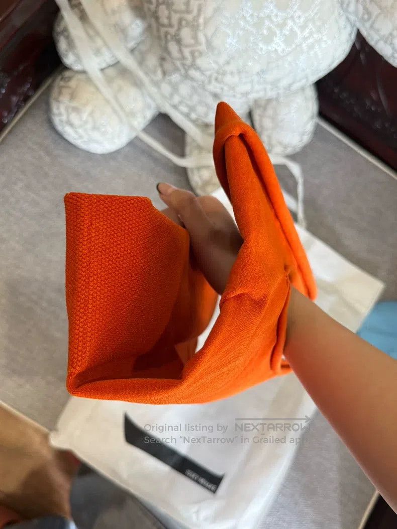 Issey Miyake Issey Miyake Orange Handbag Size ONE SIZE - 4 Thumbnail
