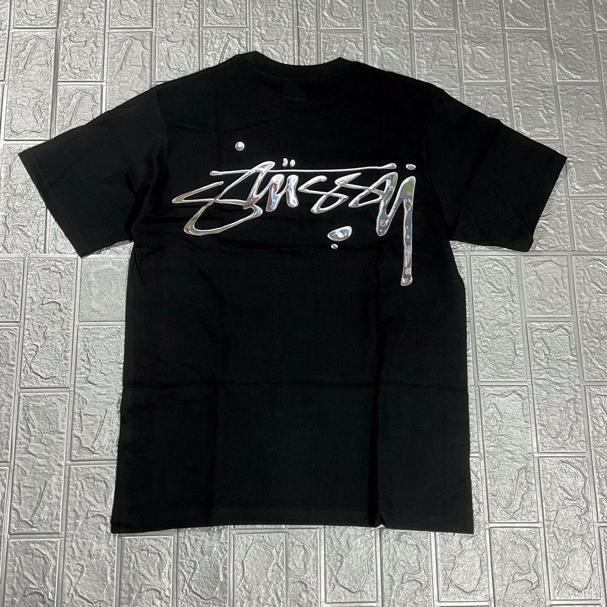 Streetwear × Stussy × Vintage Stussy Mercury Tee Black | Grailed