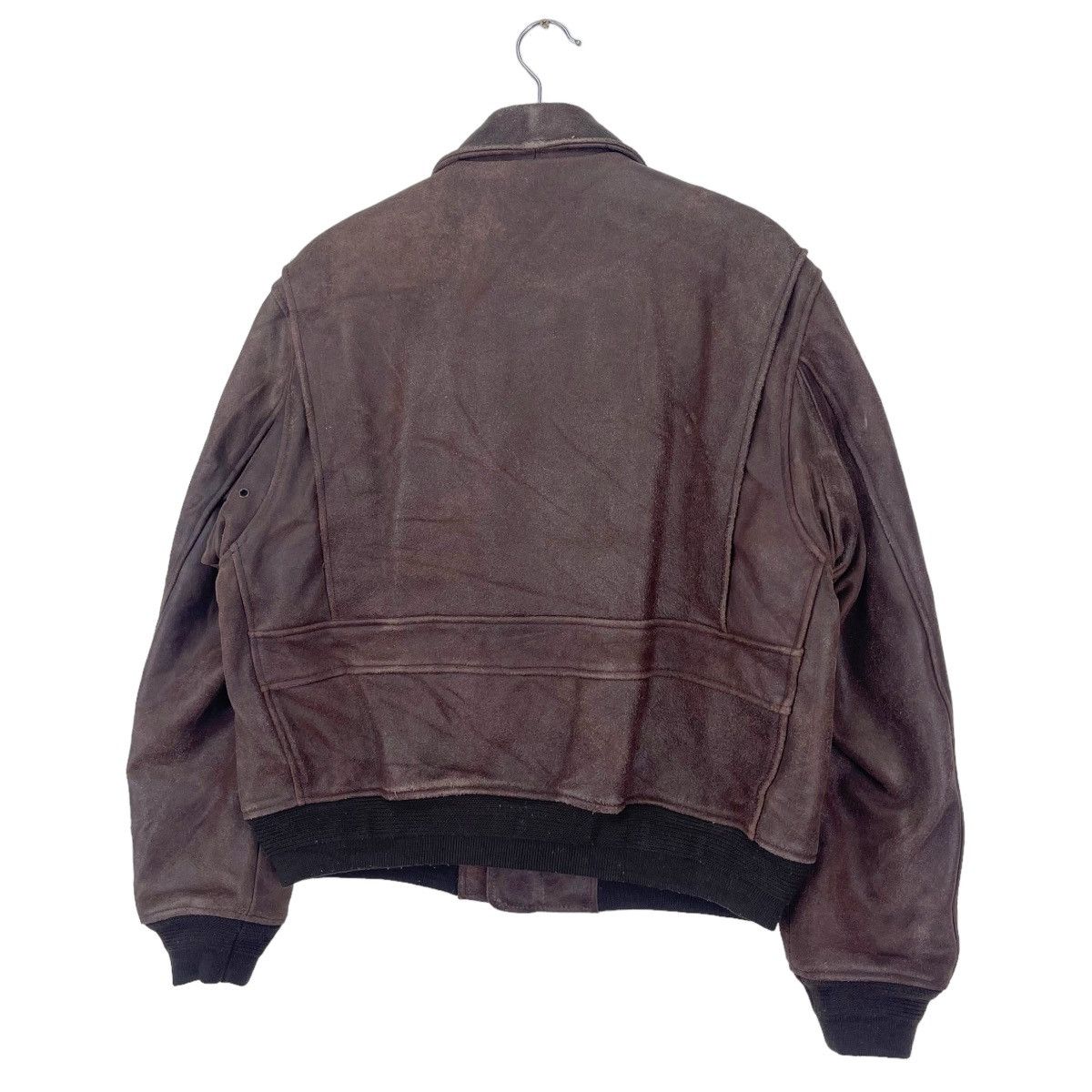 DKNY DKNY Patches Bomber Leather Jacket Size US M / EU 48-50 / 2 - 6 Thumbnail