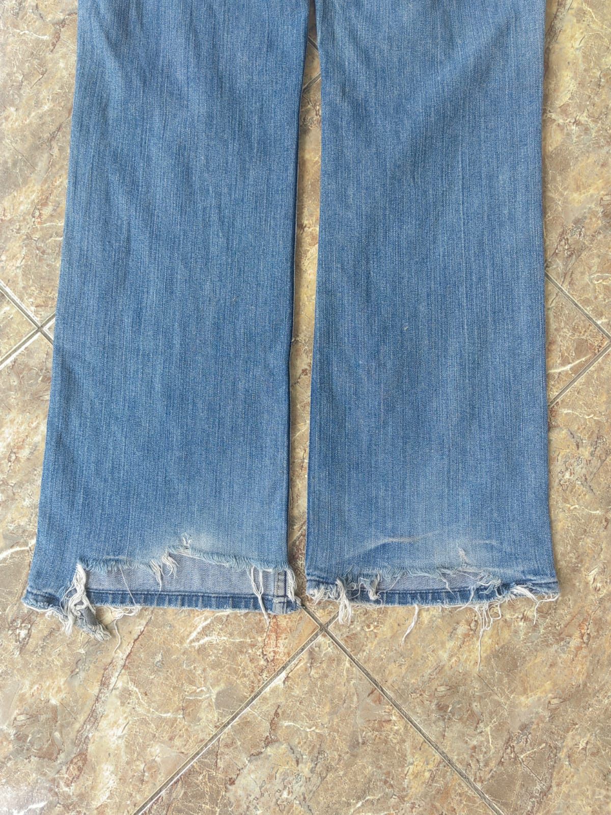 Armani Exchange Armani exchange trashed boot cut denim Size US 28 / EU 44 - 8 Thumbnail