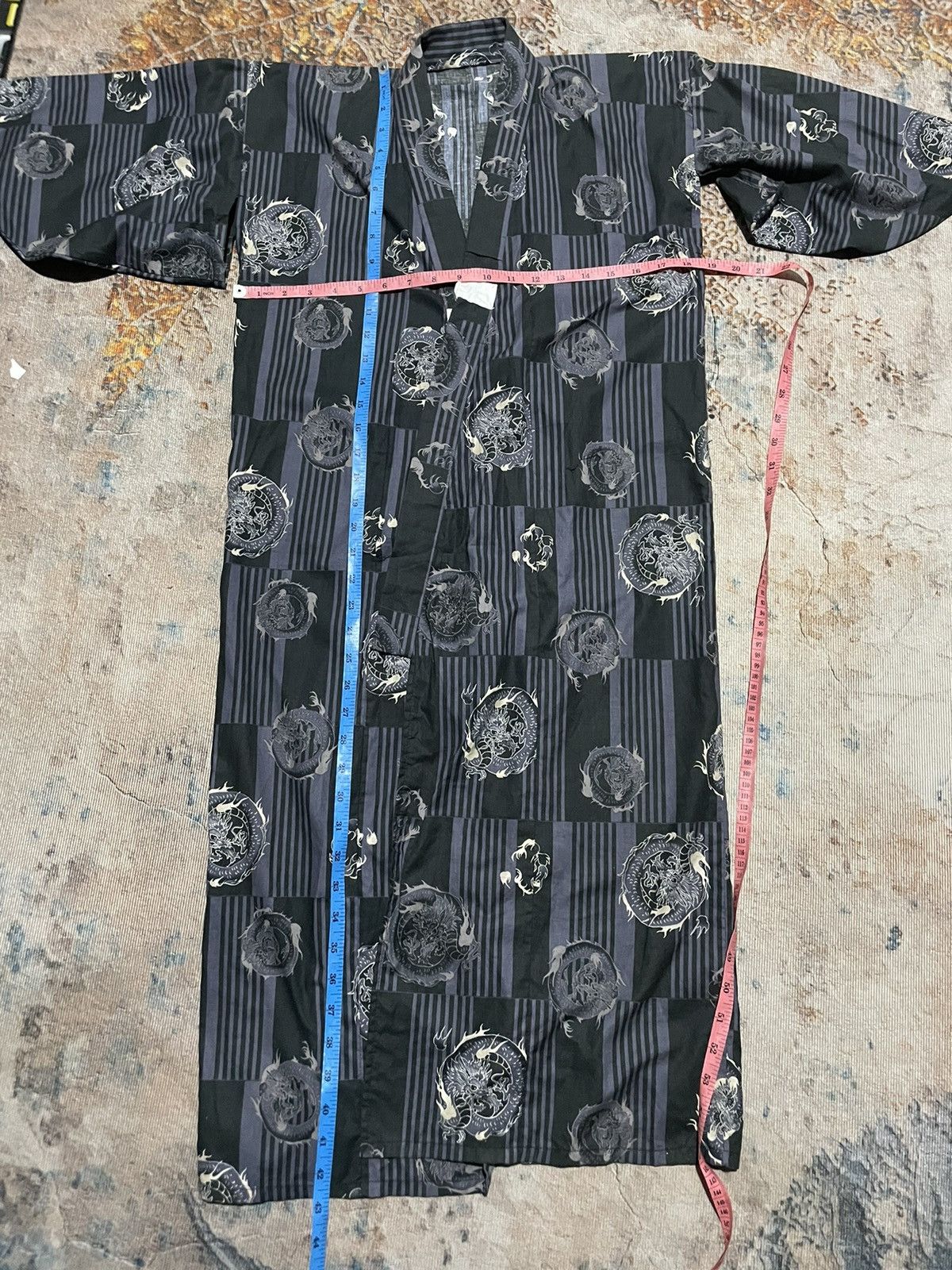 Japanese Brand × Vintage Vintage Japanese Traditional Kimono Dragon size M-L Size US M / EU 48-50 / 2 - 3 Thumbnail