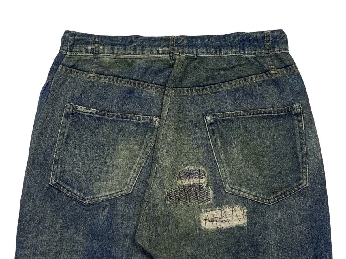 Hysteric Glamour Hysteric Glamour Distress Ripped Style Printed Jogger Pants Size US 30 / EU 46 - 16 Thumbnail