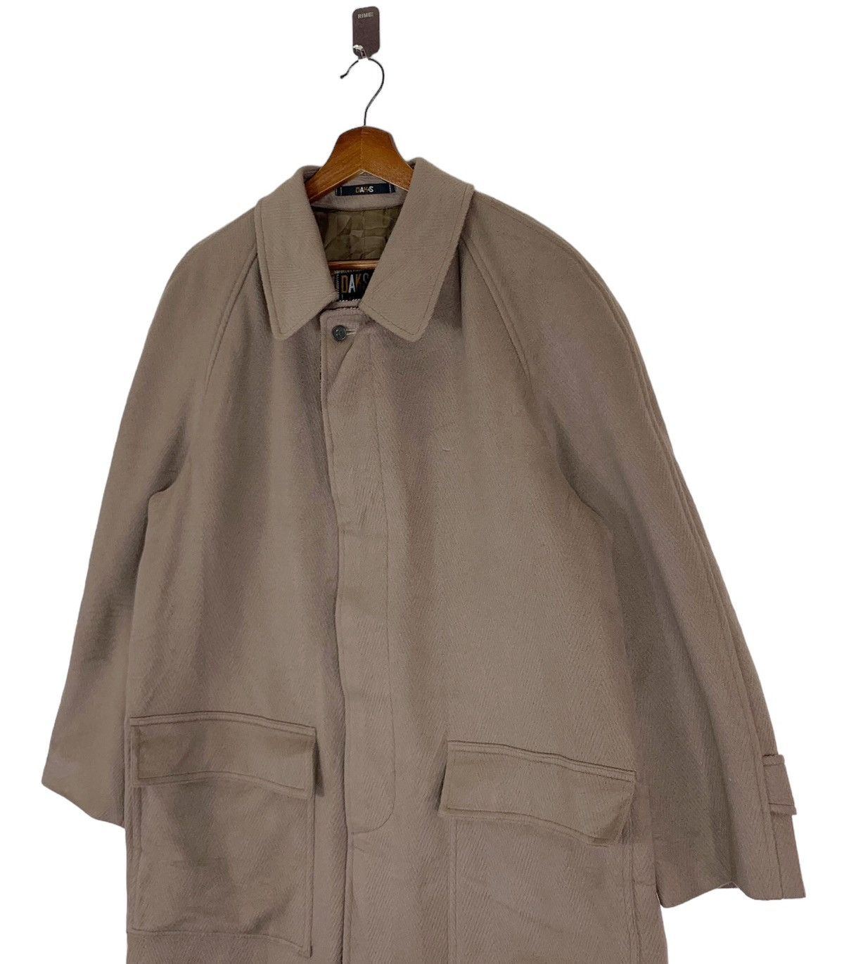 DAKS VINTAGE DAKS LONDON ENGLAND WOOL OVERCOAT Size US M / EU 48-50 / 2 - 3 Thumbnail