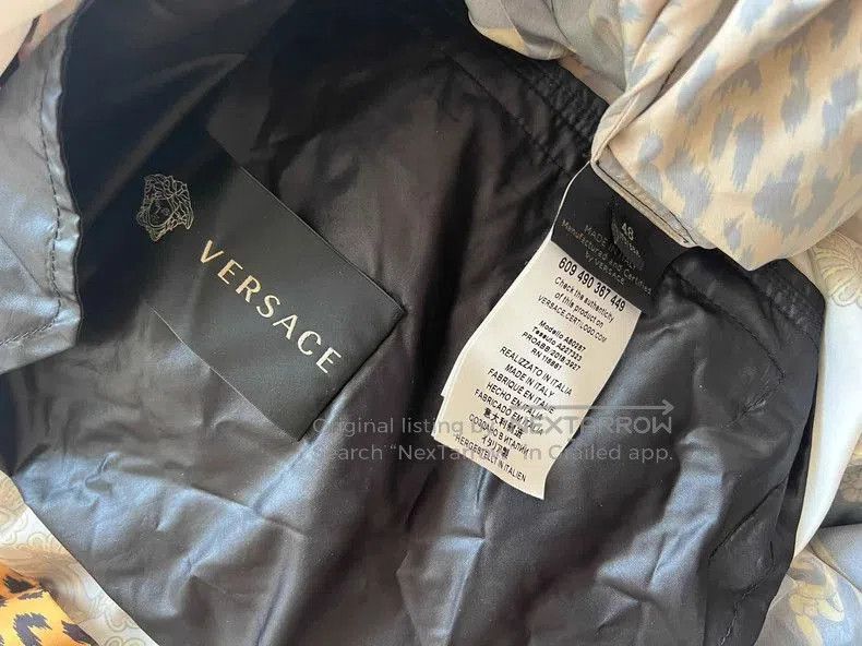 Versace Versace Runway Leopard Print Jacket. Size US M / EU 48-50 / 2 - 6 Thumbnail