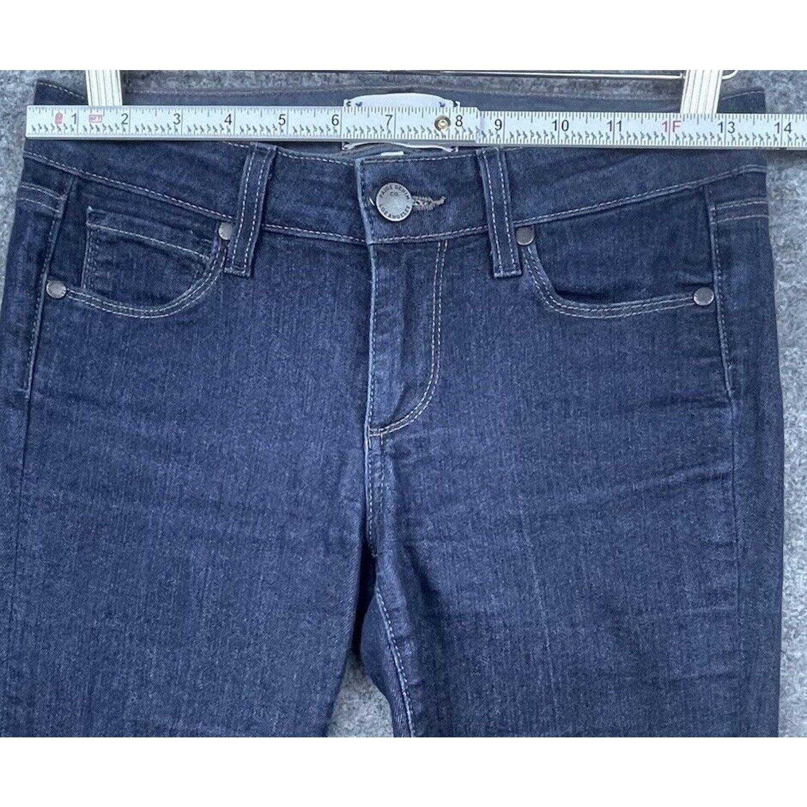 Paige Paige Jeans Womens 25 Manhattan Bootcut USA Minimalist Size 25" / US 0 / IT 36 - 6 Thumbnail