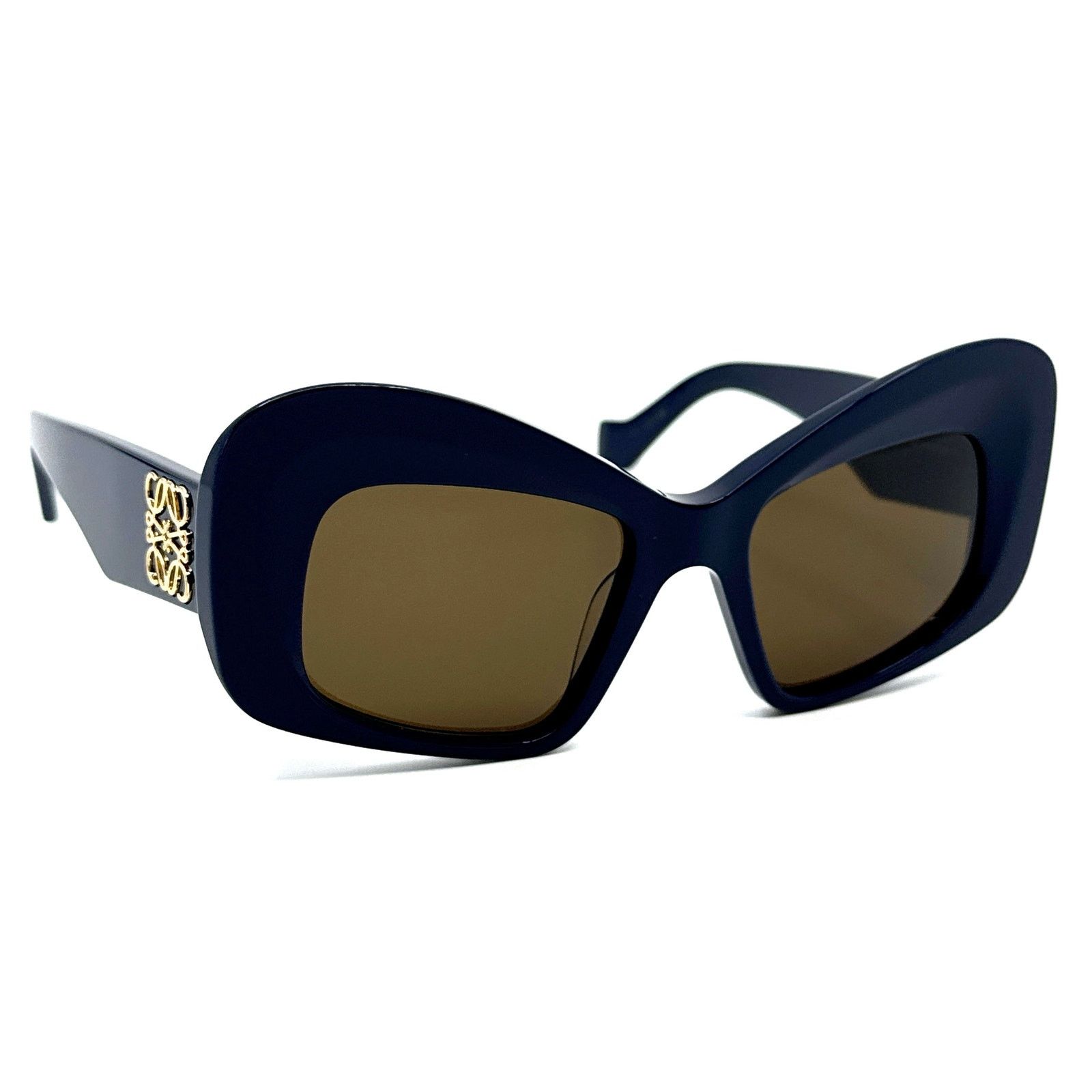 New, LOEWE Sunglasses LW4114IS 90A Authentic LOEWE PAVE SCREEN Starry Night ANAGRAM LW4114IS Black  main image 2