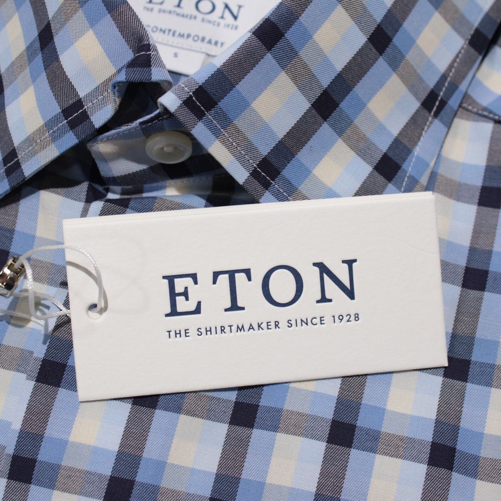 Eton Eton New with tags Shirt Size S US In Blue Size US S / EU 44-46 / 1 - 2 Thumbnail