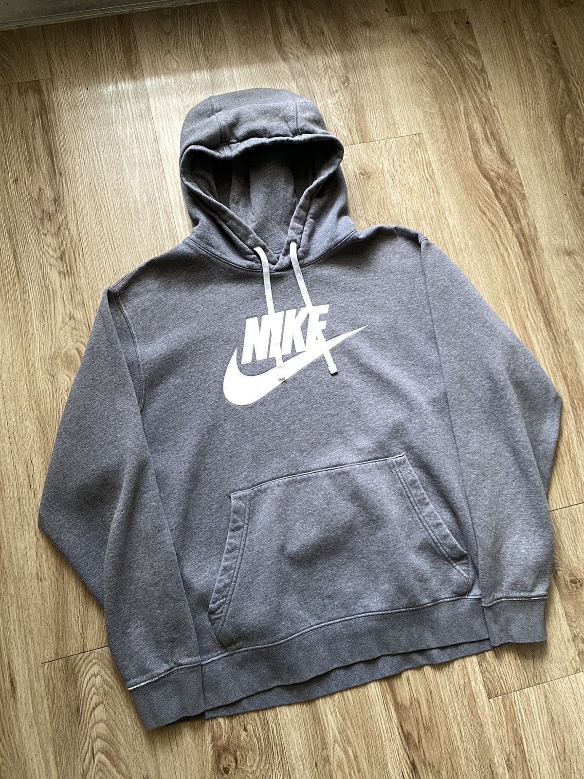 Nike Nike Center Swoosh Hoodie Size US XL / EU 56 / 4 - 2 Thumbnail