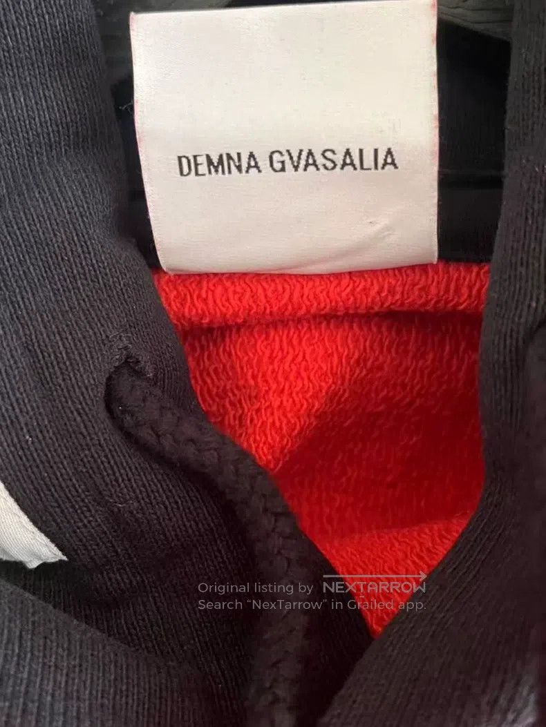 Vetements VETEMENTS Black and Red Antwerp Sweatshirt Size US XS / EU 42 / 0 - 4 Thumbnail