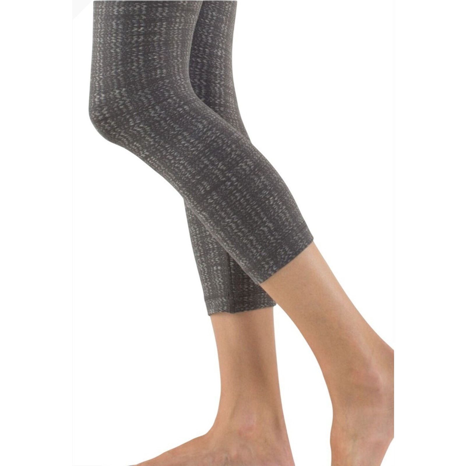 Lululemon Lululemon Wunder Under Crop Yoga Leggings Gray Ziggy Wee 4 Size 27" / US 4 / IT 40 - 7 Thumbnail
