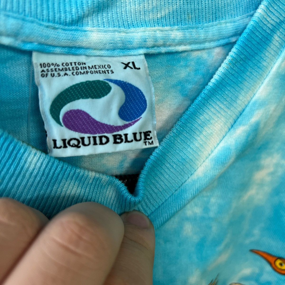 Liquid Blue × Vintage 1992 liquid blue signed Joey Mars AOP Size US XL / EU 56 / 4 - 4 Thumbnail
