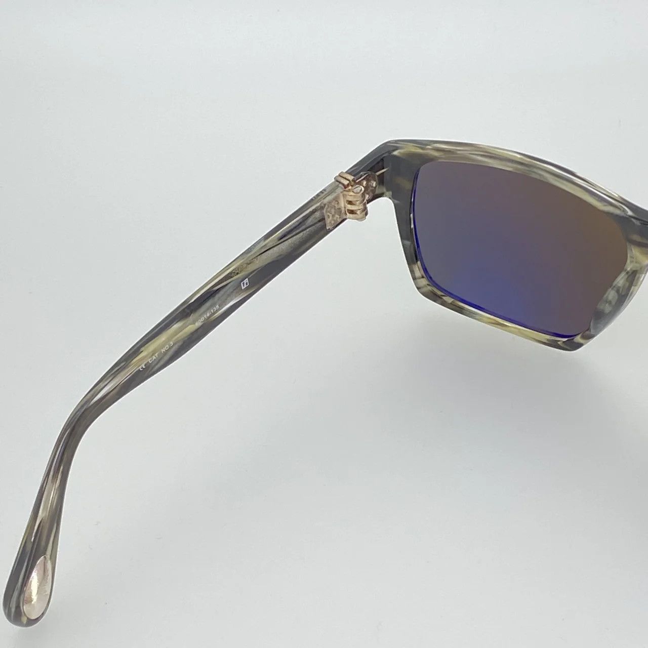Ann Demeulemeester Ann Demeulemeester Sunglasses Angular Brown and Green Size ONE SIZE - 8 Thumbnail