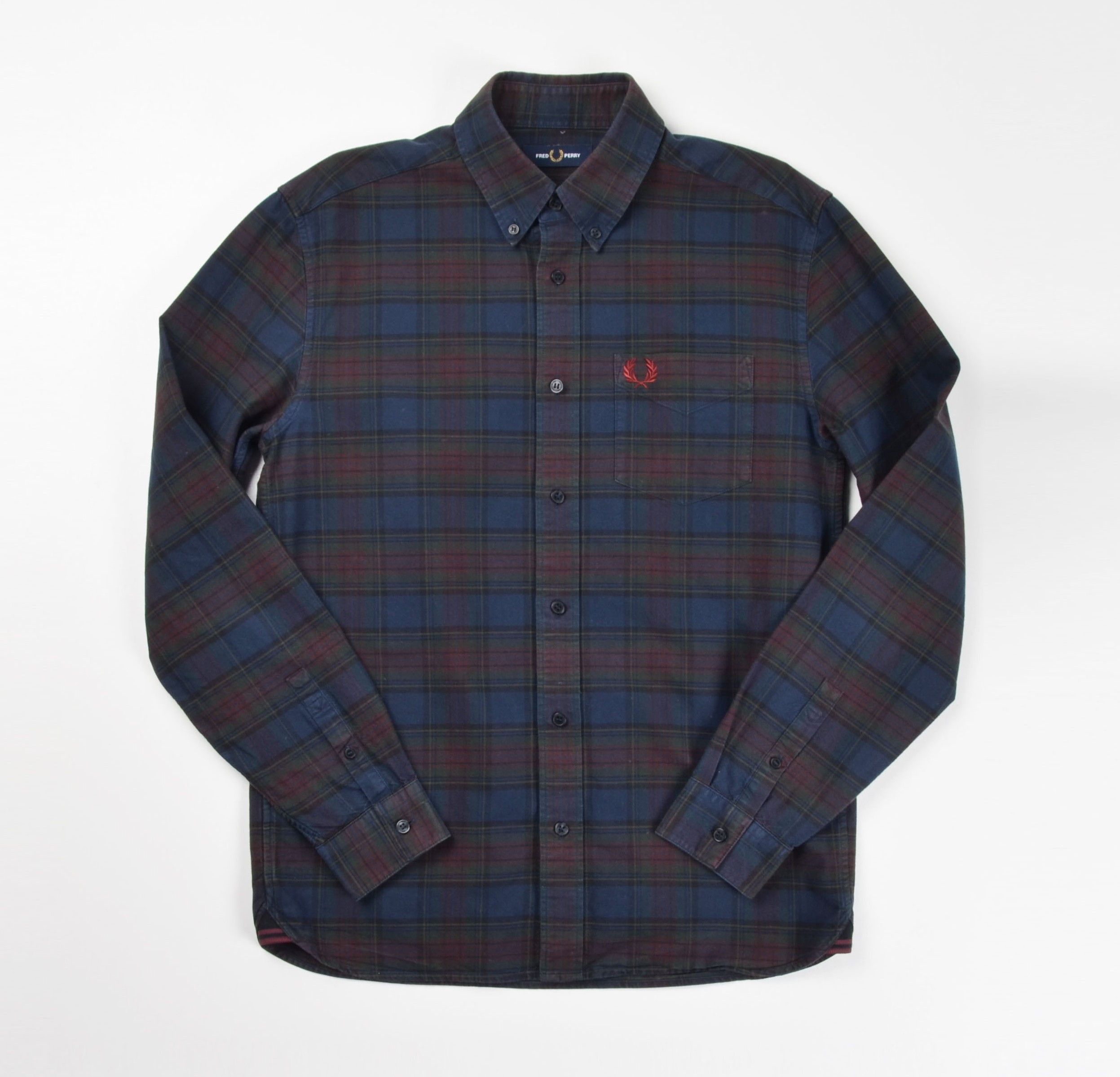 Fred Perry Fred Perry Plaid Multicolor Long Sleeve Shirt Size US M / EU 48-50 / 2 - 1 Thumbnail