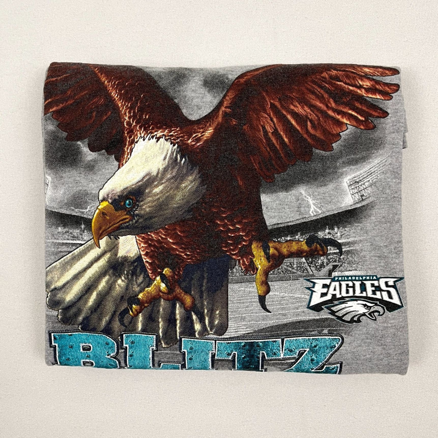 NFL VINTAGE NFL Philadelphia Eagles Shirt Mens 2XL Gray Blitz Incorporated Graphic TY2K Shirt, 2XL, Gray, NFL, Eagles, T-Shirt Size US XXL / EU 58 / 5 - 2 Thumbnail