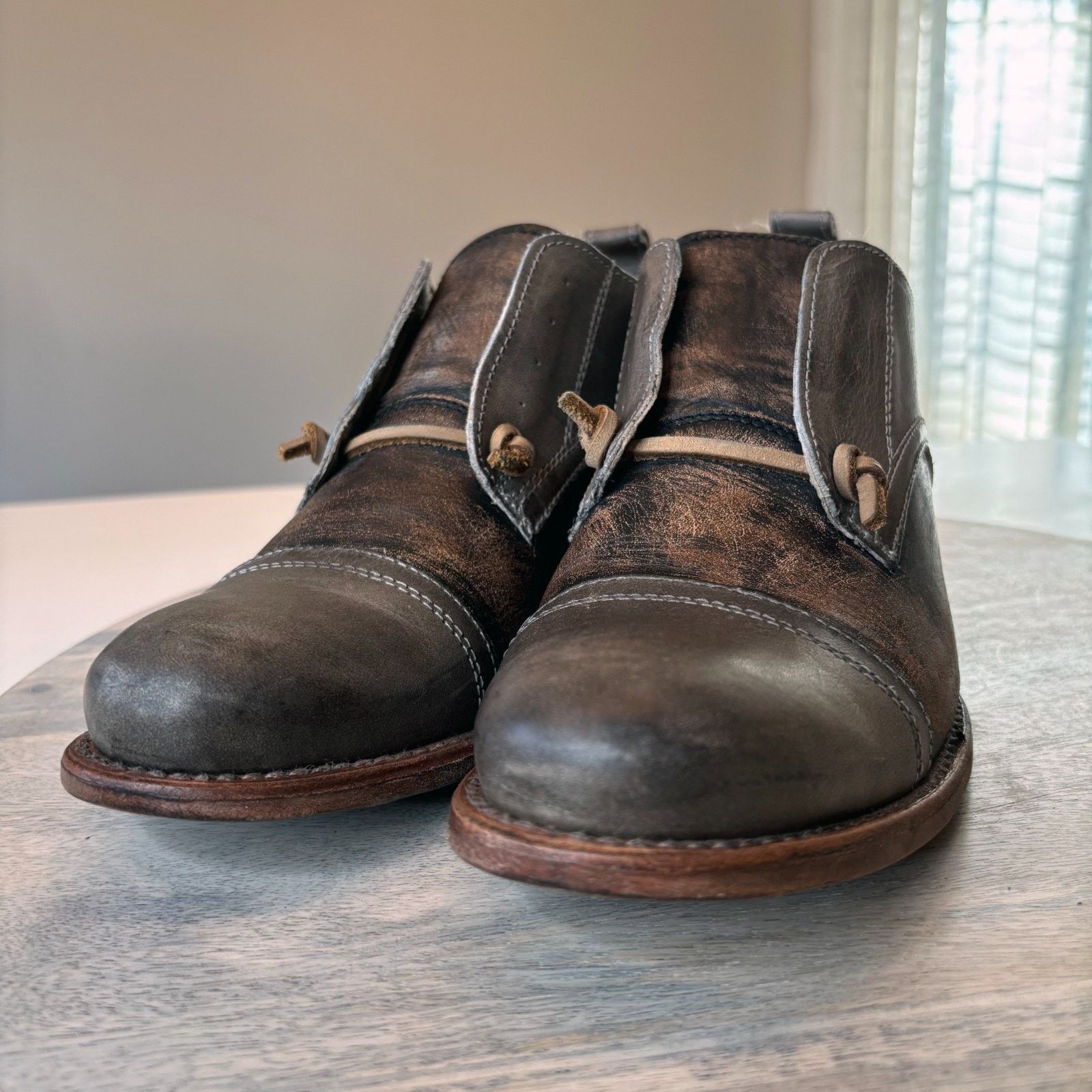 FREEBIRD Freebird Mabel Women's 9 Grey Brown Shoes US Size 9 Size US 9 / IT 39 - 6 Thumbnail