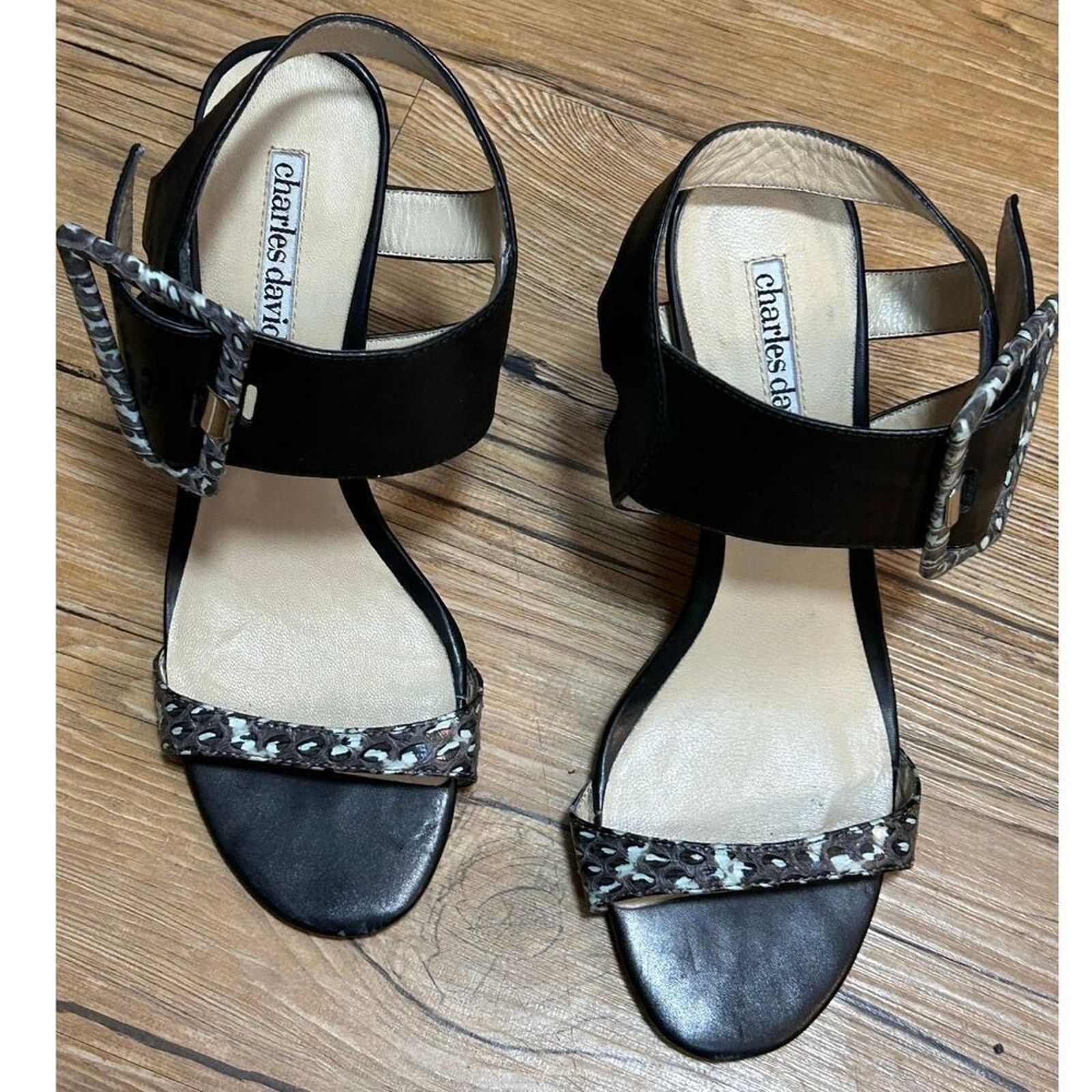 Charles Jourdan Preloved- Charles David- heeled sandal - 6.5 Size US 6.5 / IT 36.5 - 1 Thumbnail