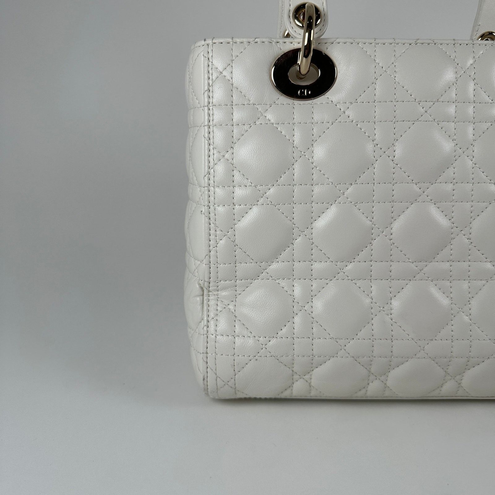 Dior Dior Medium Cannage Lady Dior Bag Size ONE SIZE - 10 Thumbnail