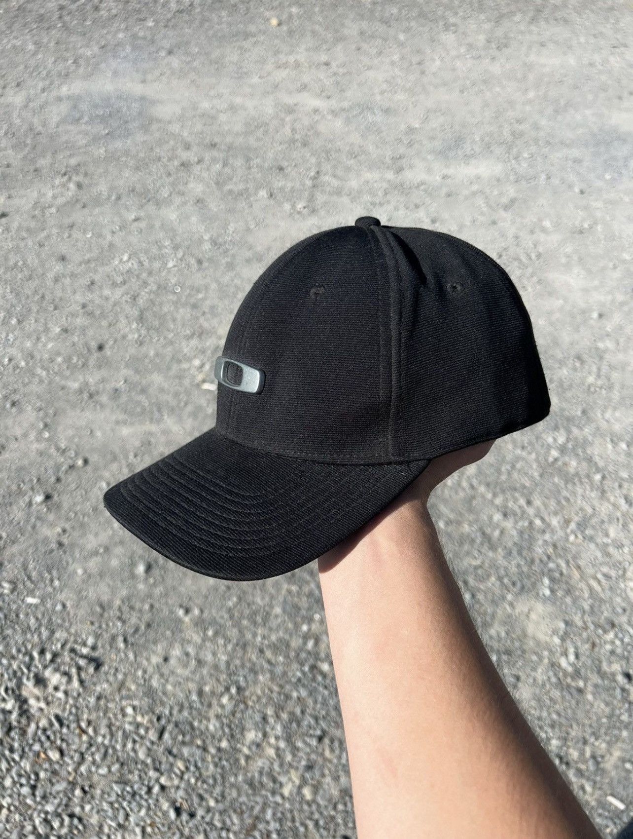 Oakley × Vintage Vintage Oakley Black Y2k Cap Size ONE SIZE - 3 Thumbnail