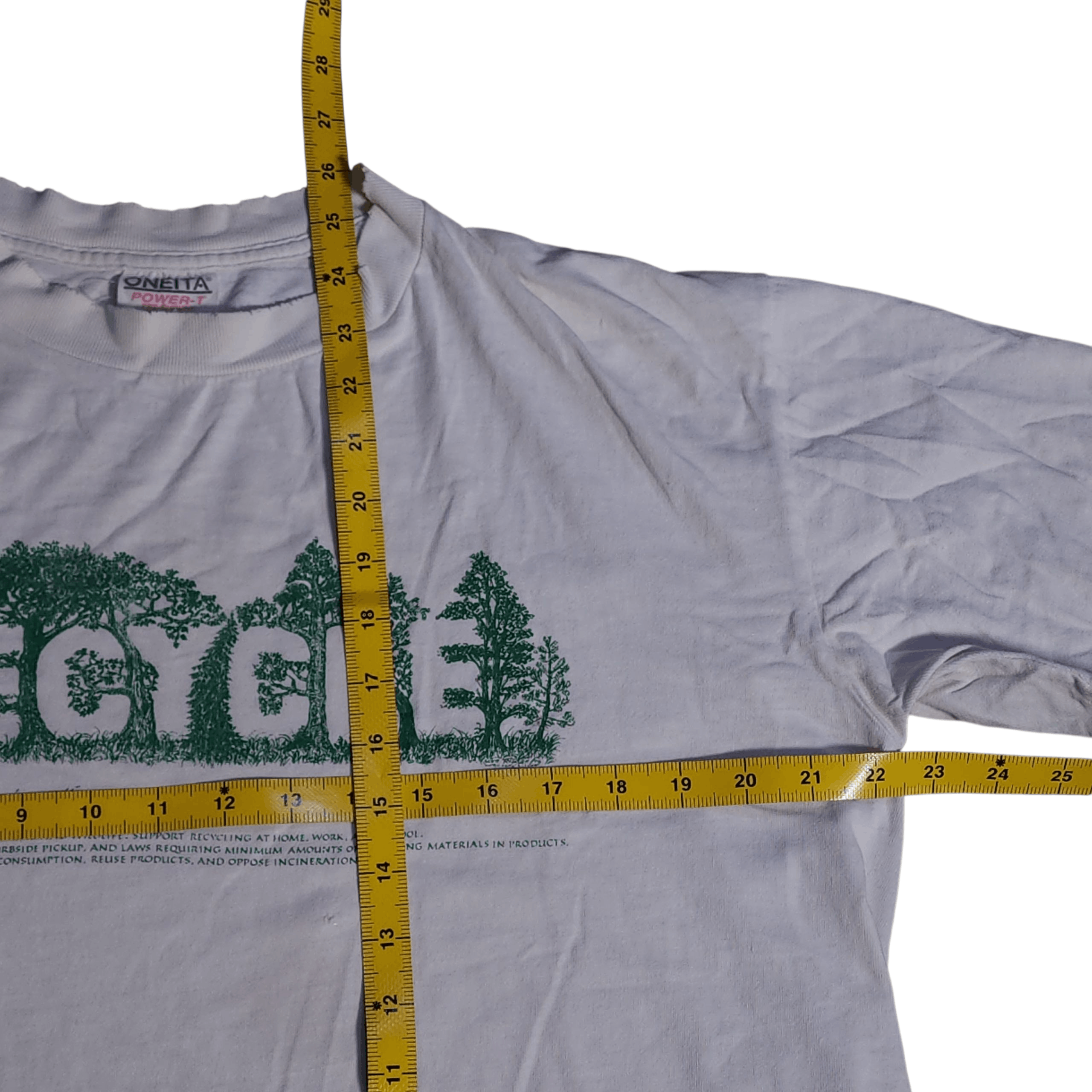 Vintage Rare Vintage 90s Recycle tees The Mountaineer 1991 shirts Size US L / EU 52-54 / 3 - 10 Thumbnail